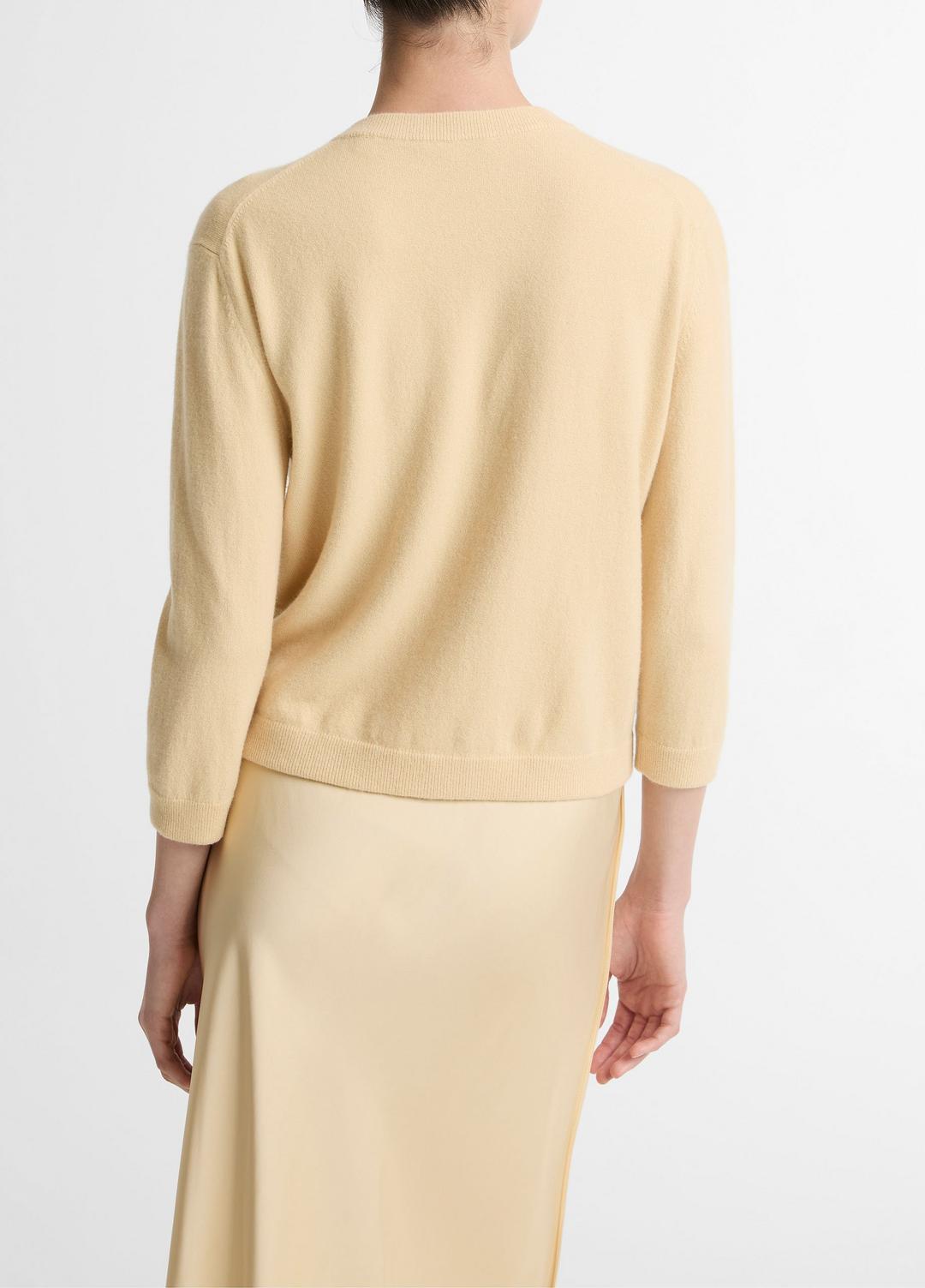 Wool & Cashmere-Blend Pocket Cardigan in Cardigans - CHAMOMILE
