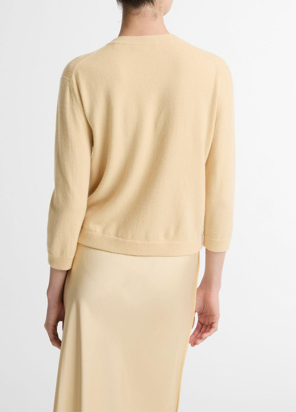 Wool & Cashmere-Blend Pocket Cardigan in Cardigans - CHAMOMILE
