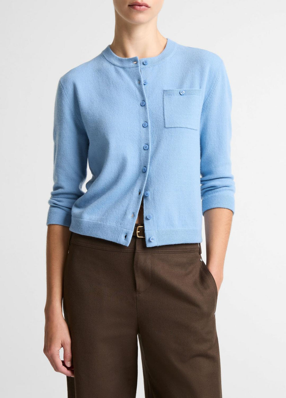 Wool & Cashmere-Blend Pocket Cardigan in Cardigans - HYDRA