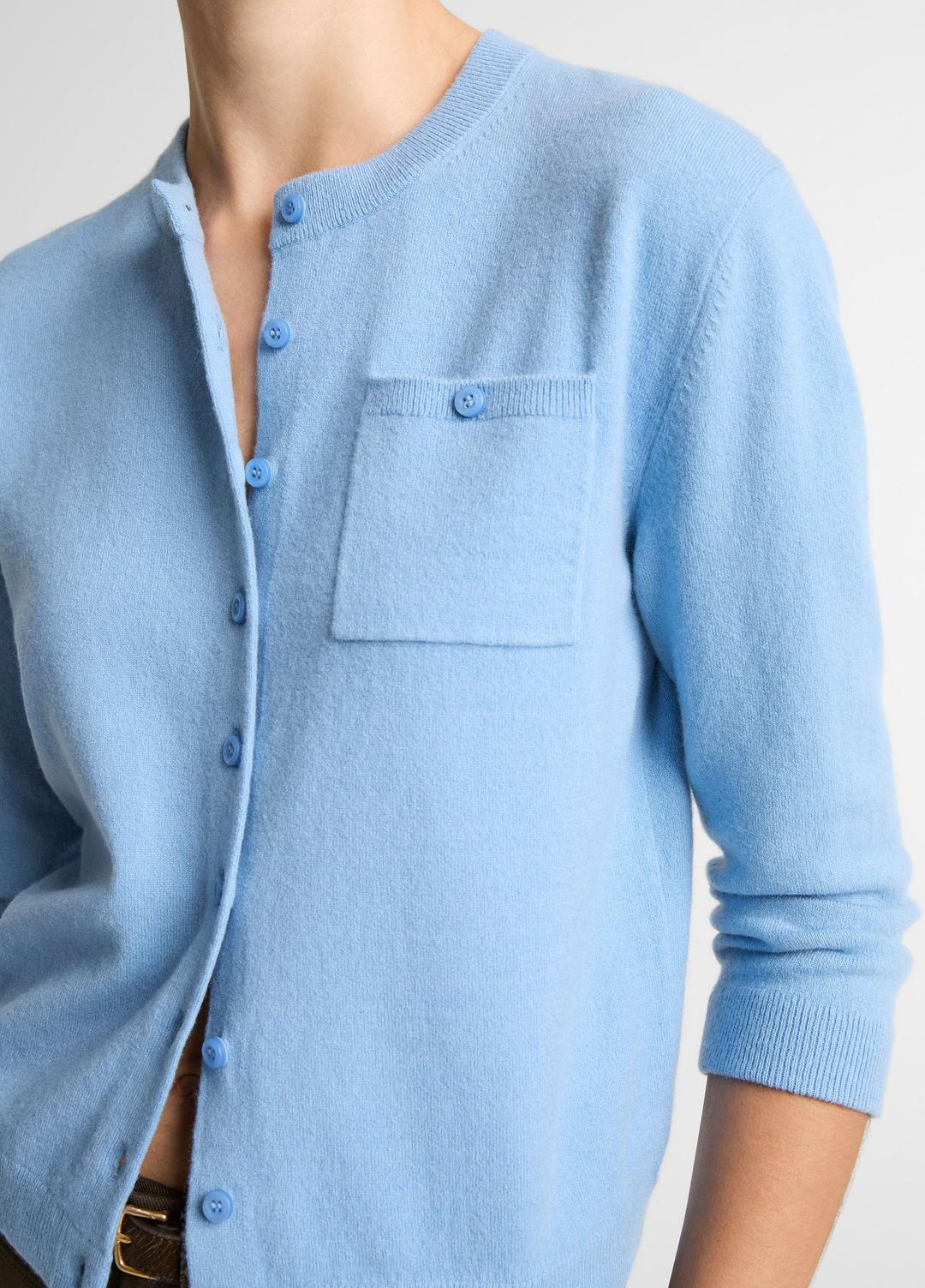 Wool & Cashmere-Blend Pocket Cardigan in Cardigans - HYDRA