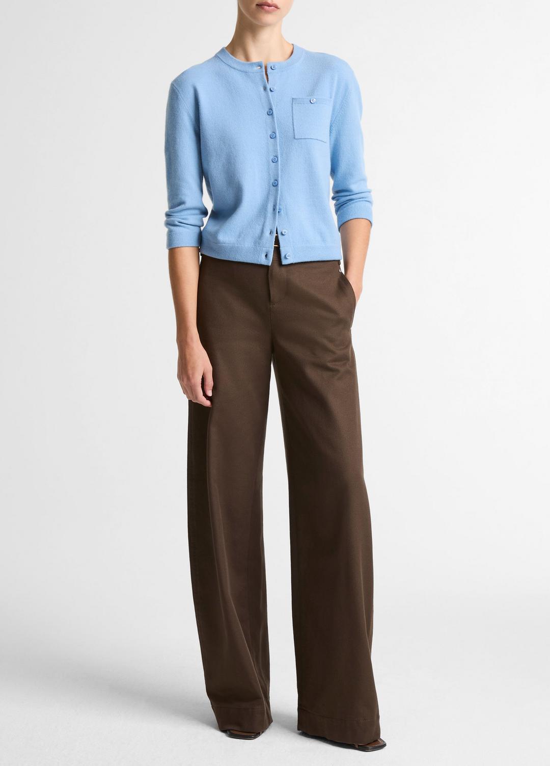 Wool & Cashmere-Blend Pocket Cardigan in Cardigans - HYDRA