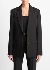 Oversized Blazer in Blazers - BLACK