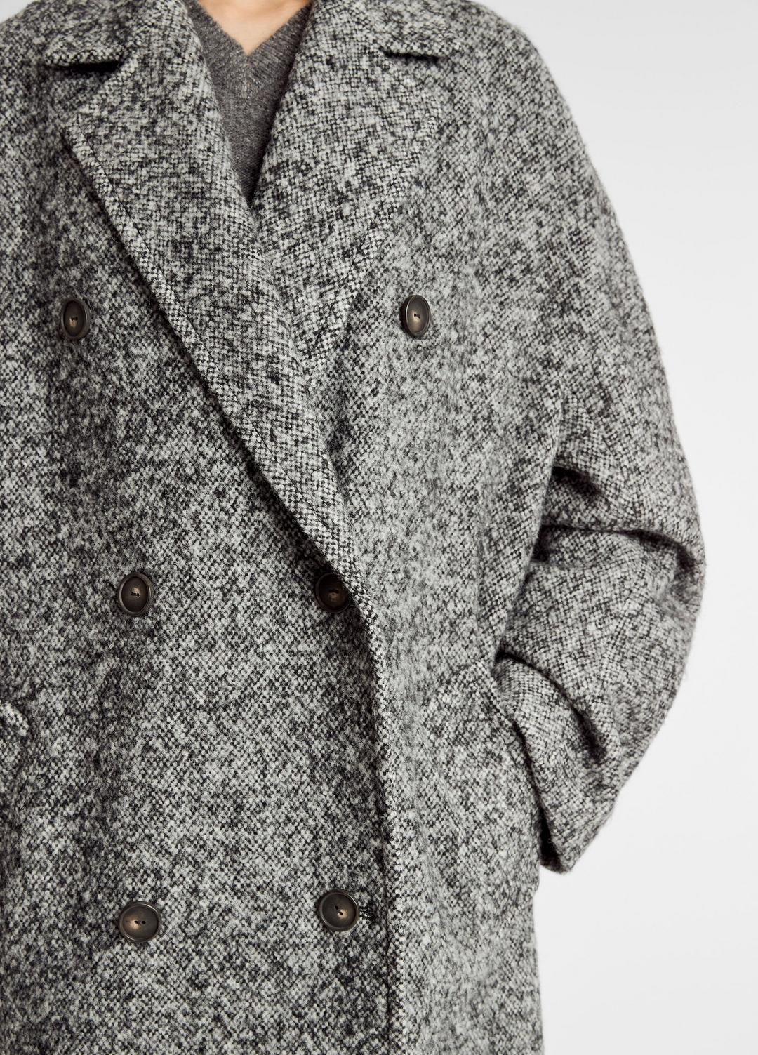 Italian Wool-Blend Overcoat in Coats - GREYSTONE