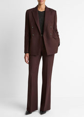 Sculptural Tailored Blazer in Blazers - BLACK GRAPE