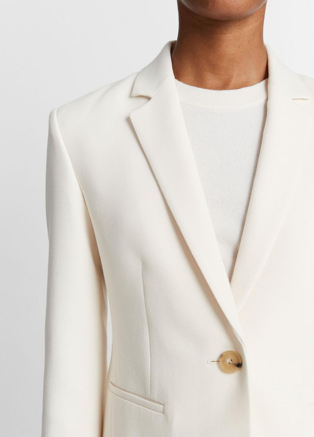 Shrunken Blazer in Blazers - OFF WHITE
