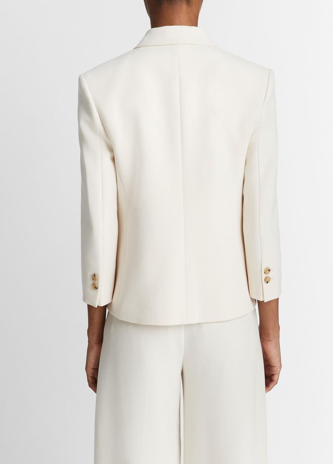 Shrunken Blazer in Blazers - OFF WHITE