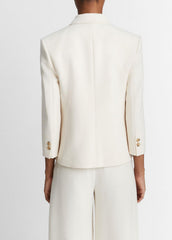 Shrunken Blazer in Blazers - OFF WHITE