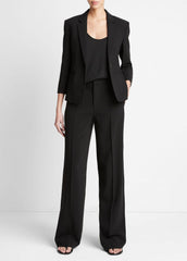 Shrunken Blazer in Blazers - BLACK