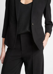 Shrunken Blazer in Blazers - BLACK