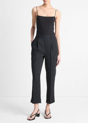 Pima Cotton Camisole in Tank Tops - BLACK