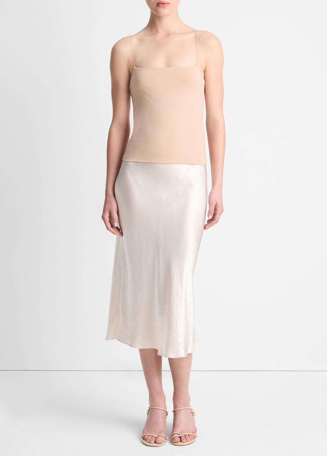 Pima Cotton Camisole in Tank Tops - CHAMOIS