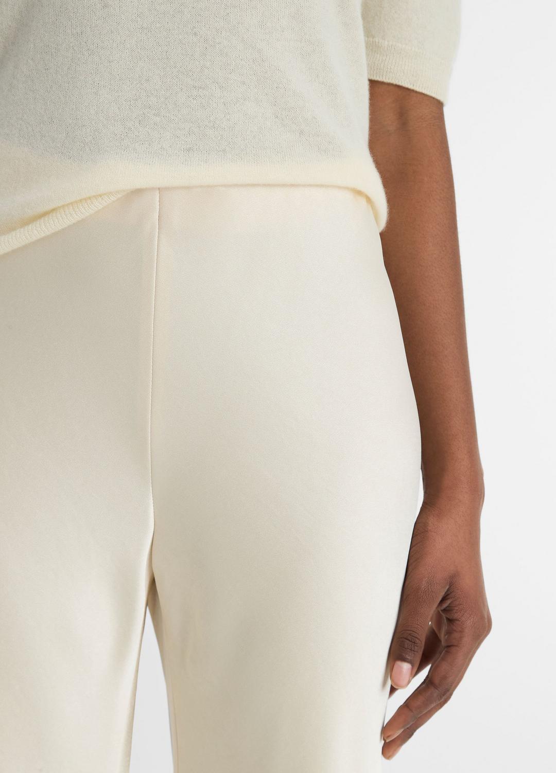 Colette High-Rise Fluid Satin Bias Pant in Pants - BONA
