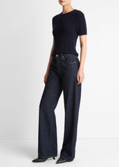 Citizens of Humanity Annina Straight-Leg Jean in Denim - JUNO
