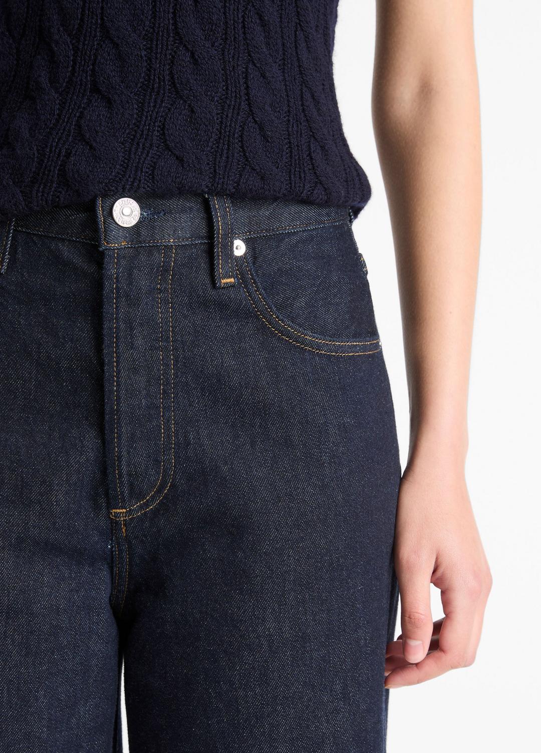 Citizens of Humanity Annina Straight-Leg Jean in Denim - JUNO