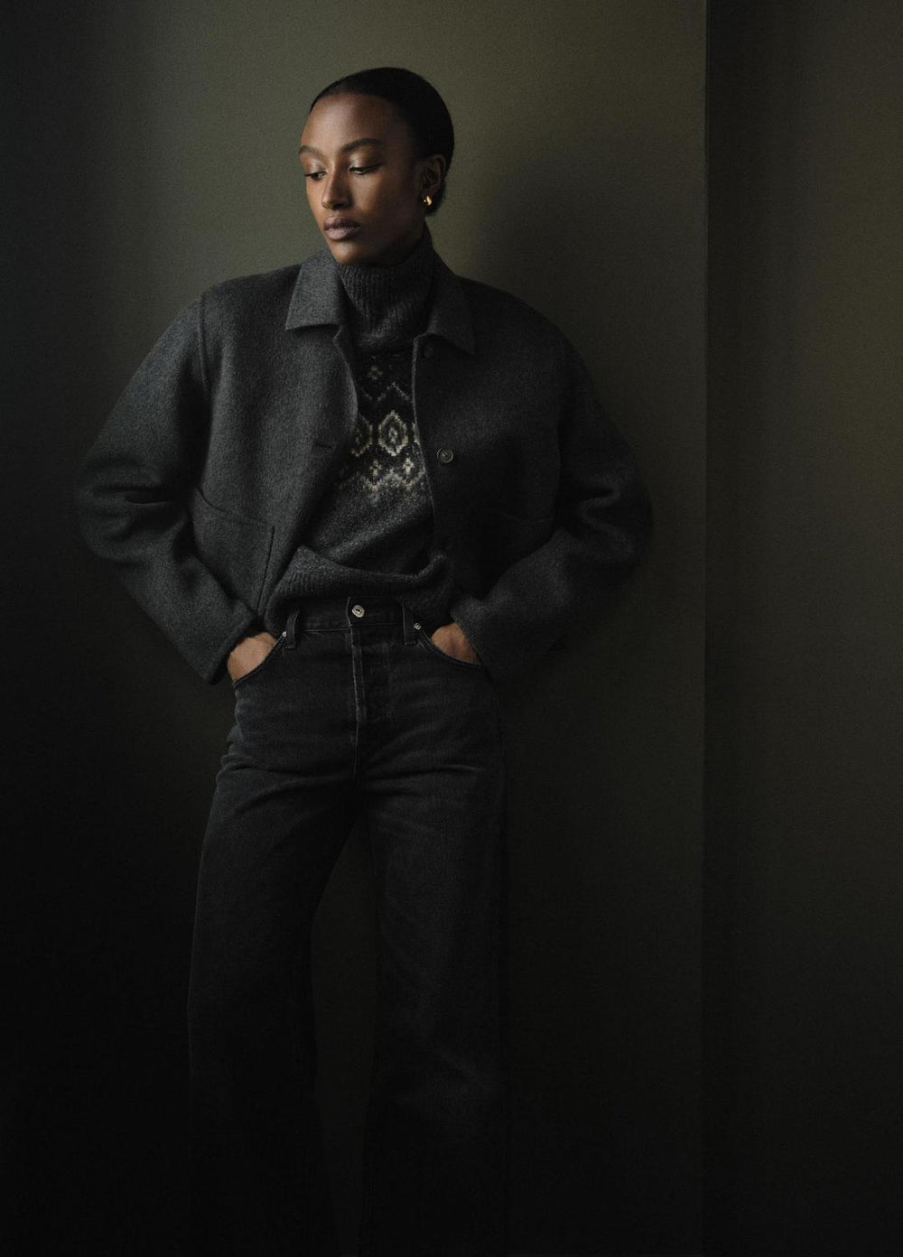 Citizens of Humanity Annina Straight-Leg Jean in Denim - JUNO