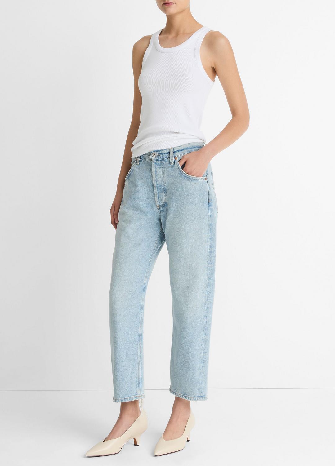 Citizens of Humanity Winslow Low-Rise Boyfriend Jean in Denim - BLAIRE