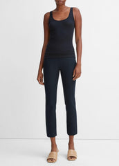 Women's Stitch Front Seam Ponte Legging - COASTAL BLUE