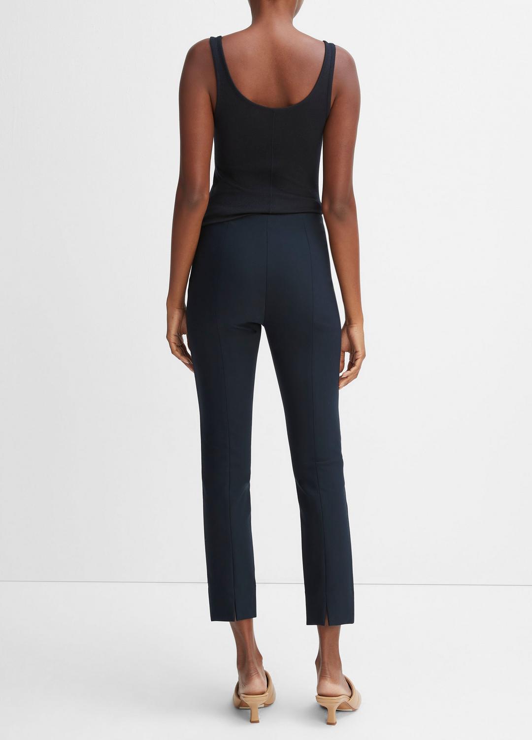 Women's Stitch Front Seam Ponte Legging - COASTAL BLUE