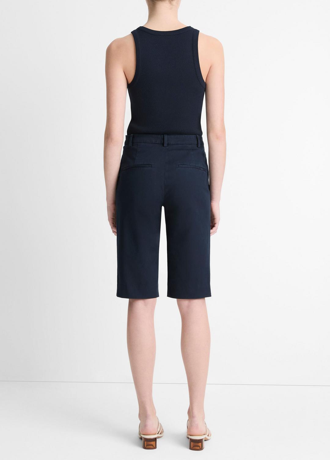 Italian Stretch-Cotton Chino Short in Shorts - COASTAL BLUE