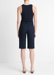 Italian Stretch-Cotton Chino Short in Shorts - COASTAL BLUE