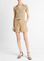 Hemp Short in Shorts - BRULEE