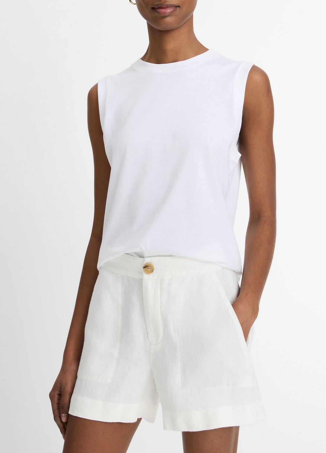 Hemp Short in Shorts - OFF WHITE