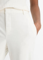 Italian Stretch-Cotton Chino Short in Shorts - OFF WHITE