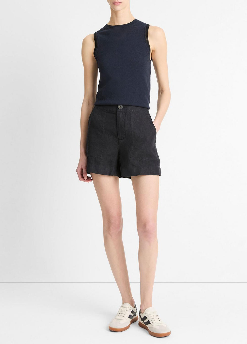 Hemp Short in Shorts - DARK NIGHT LAKE