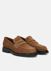 Siena Suede Lug-Sole Loafer in Loafers & Flats - ELM WOOD