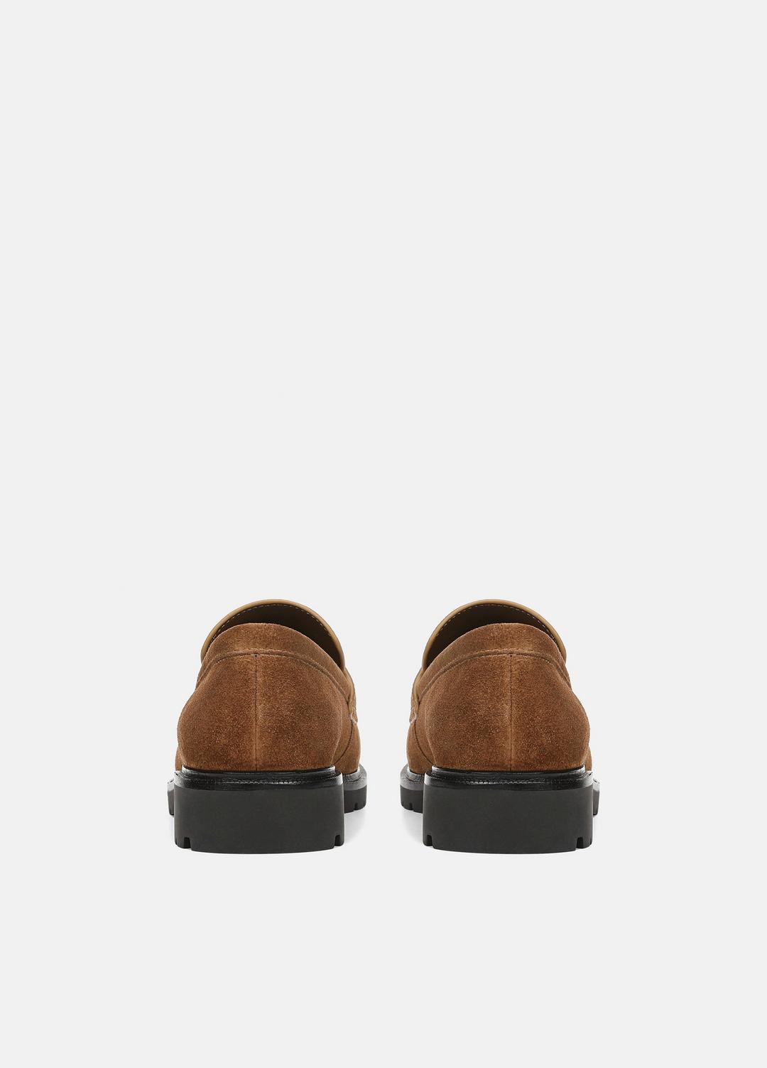 Siena Suede Lug-Sole Loafer in Loafers & Flats - ELM WOOD