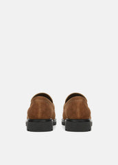 Siena Suede Lug-Sole Loafer in Loafers & Flats - ELM WOOD