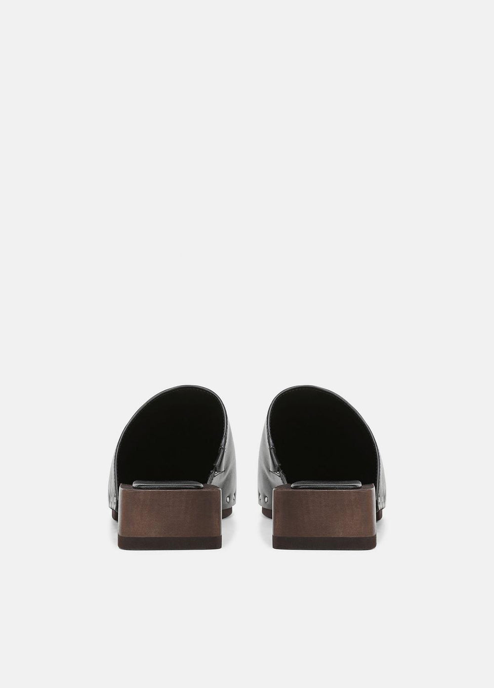 Margarita Leather Clog in Loafers & Flats - BLACK