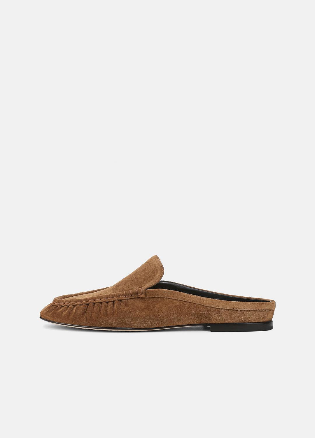 Tevin Suede Mule in Loafers & Flats - ELMWOOD