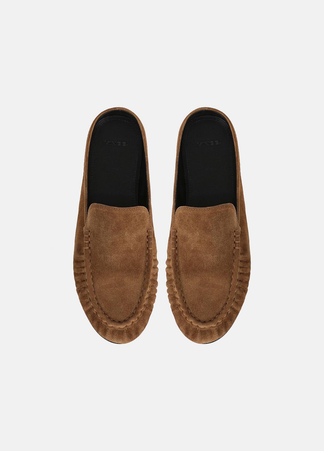 Tevin Suede Mule in Loafers & Flats - ELMWOOD