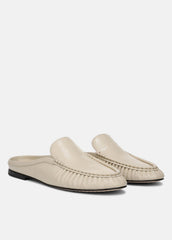 Tevin Leather Mule in Loafers & Flats - MOONLIGHT
