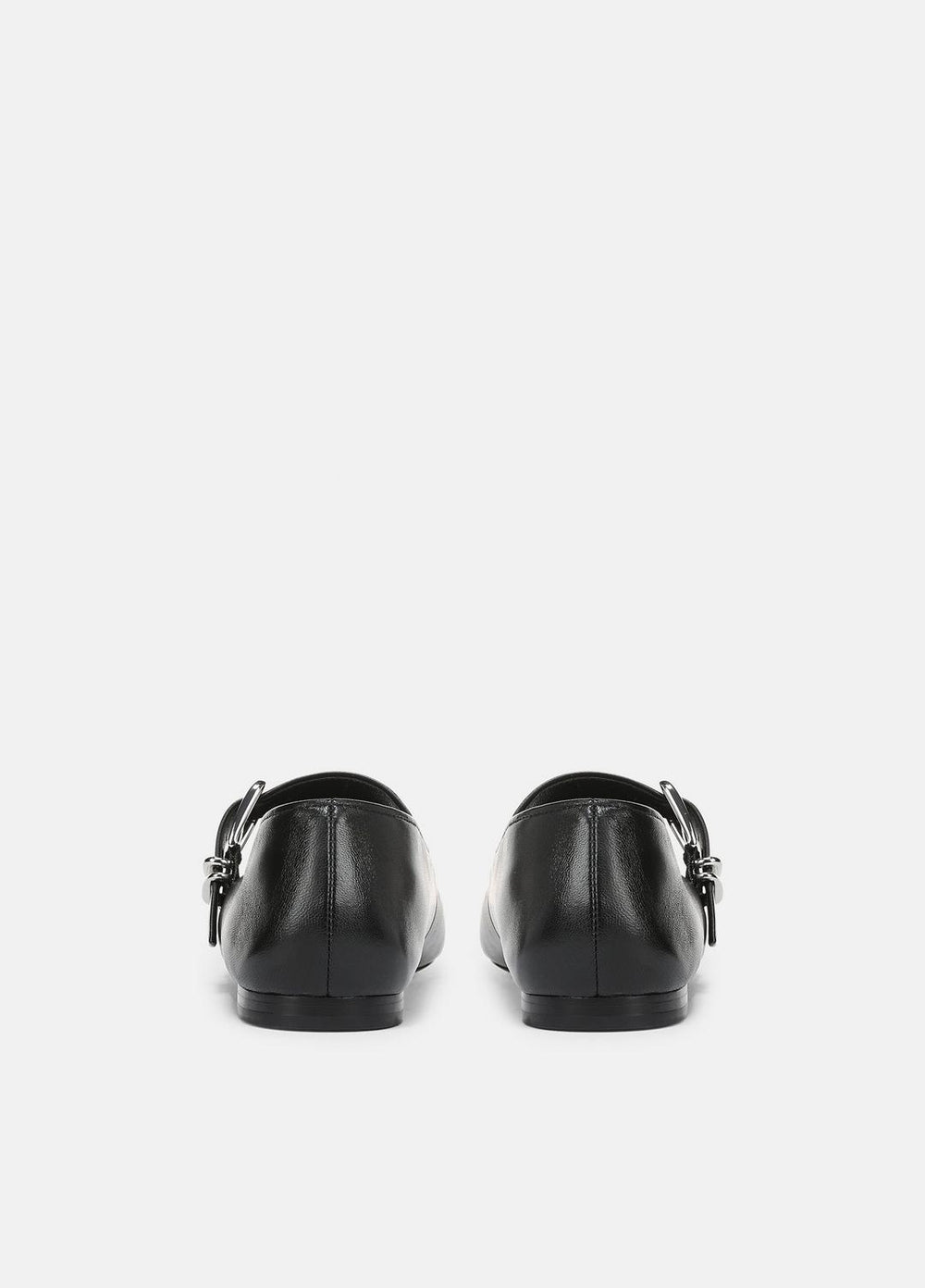 Daniela Leather Mary Jane Flat in Loafers & Flats - BLACK
