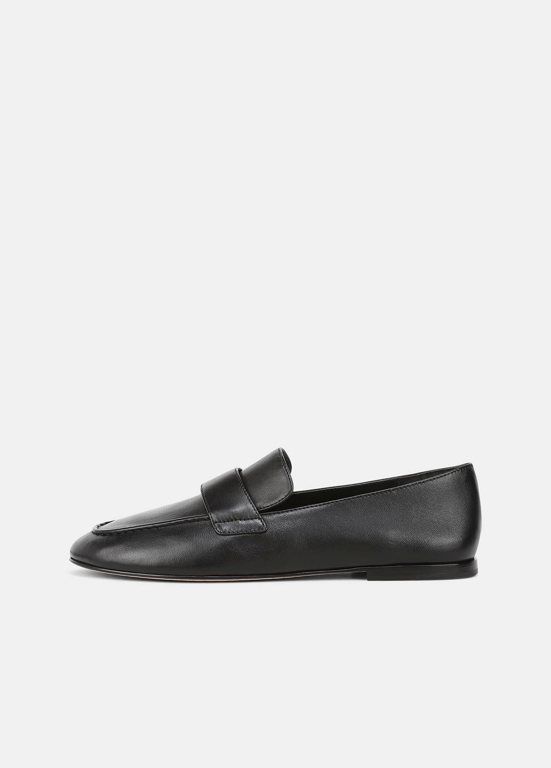 Tommi Leather Loafer in Loafers & Flats - BLACK
