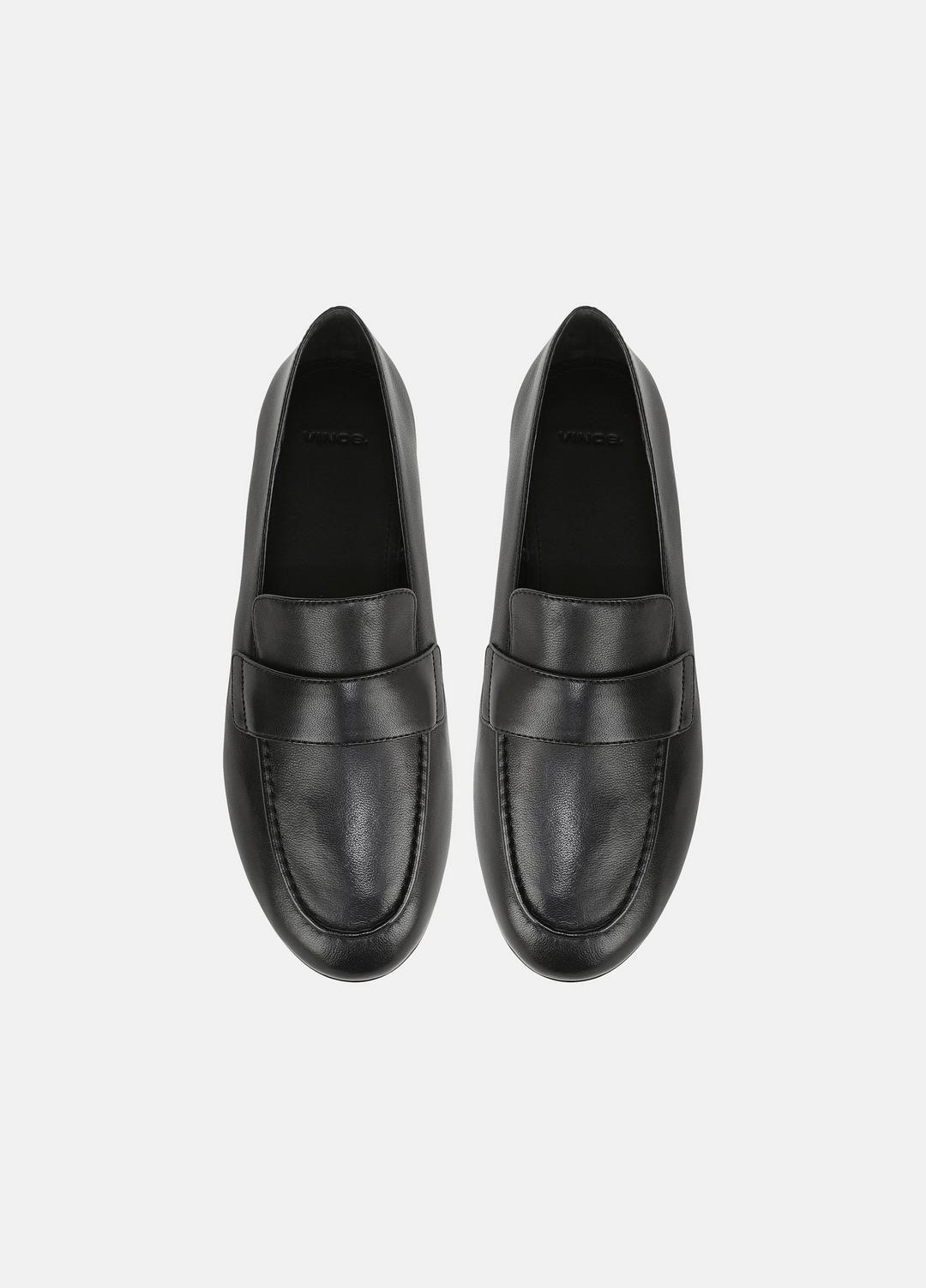 Tommi Leather Loafer in Loafers & Flats - BLACK