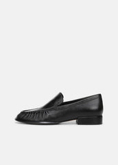 Nora Leather Loafer in Loafers & Flats - BLACK