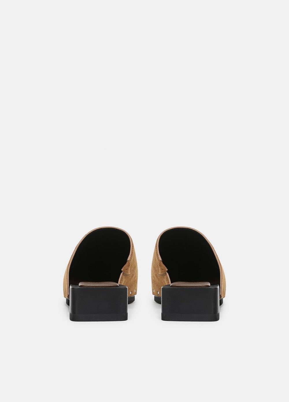 Margarita Suede Clog in Loafers & Flats - ELMWOOD