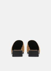 Margarita Suede Clog in Loafers & Flats - ELMWOOD
