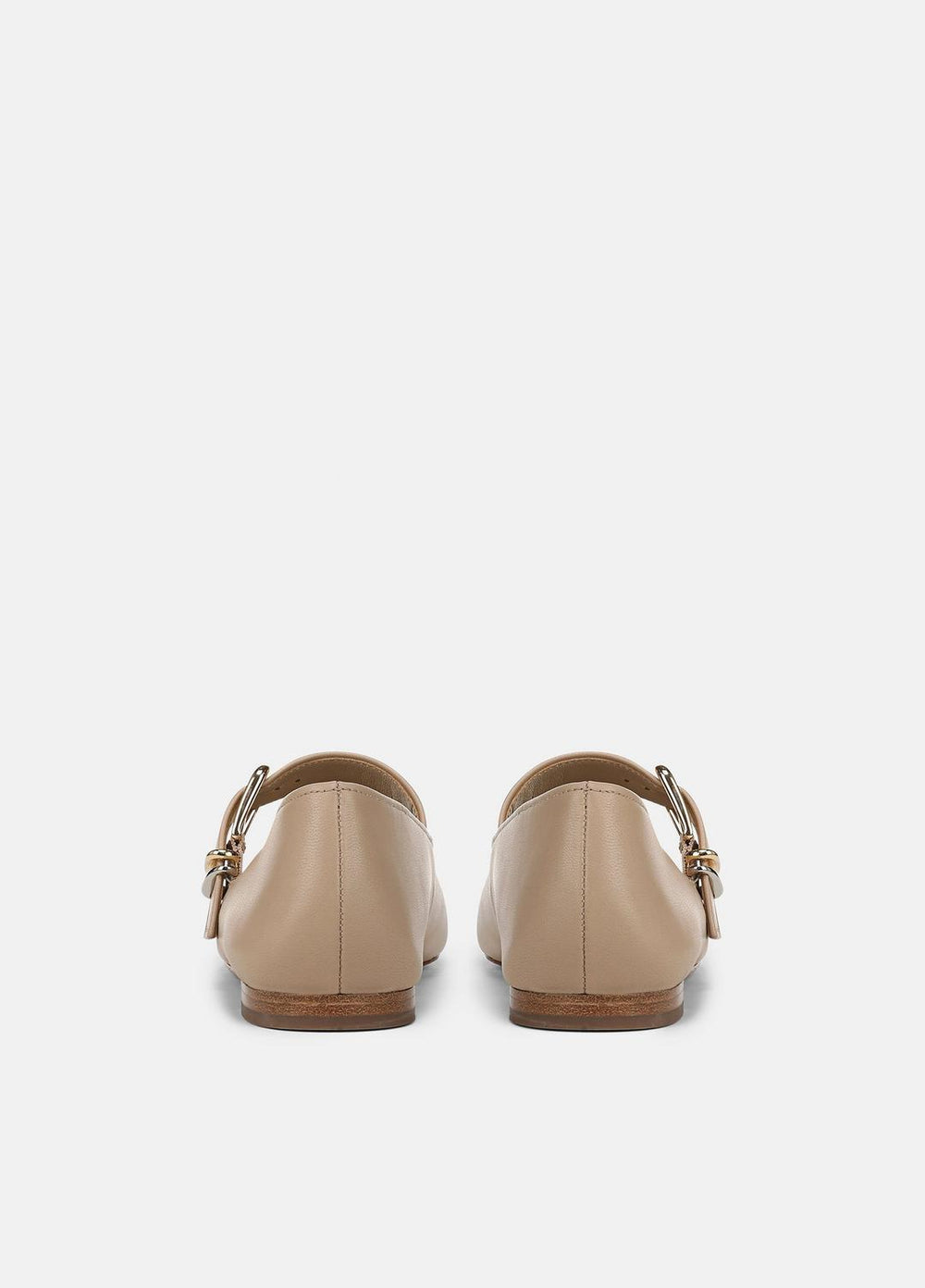 Daniela Leather Mary Jane Flat in Loafers & Flats - WARM ALMOND