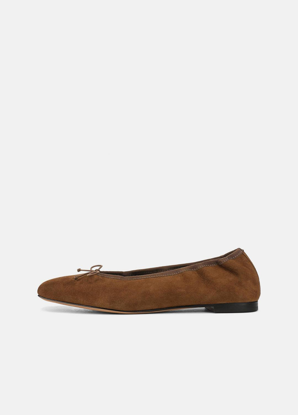 Darla Suede Ballet Flat in Loafers & Flats - ELMWOOD
