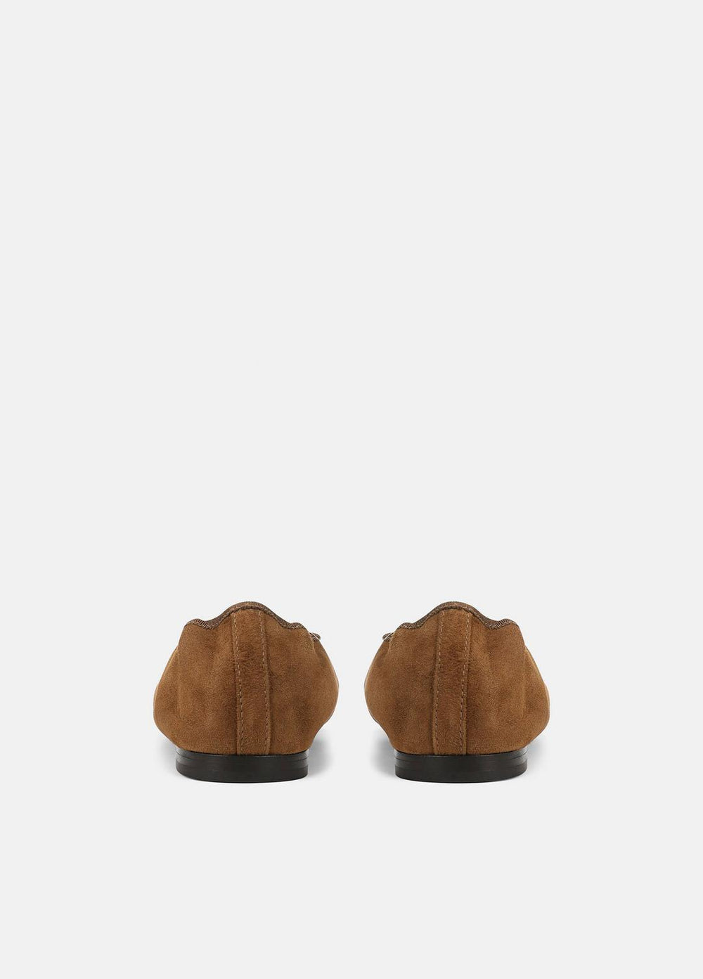 Darla Suede Ballet Flat in Loafers & Flats - ELMWOOD
