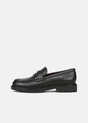 Siena Leather Lug-Sole Loafer in Loafers & Flats - BLACK