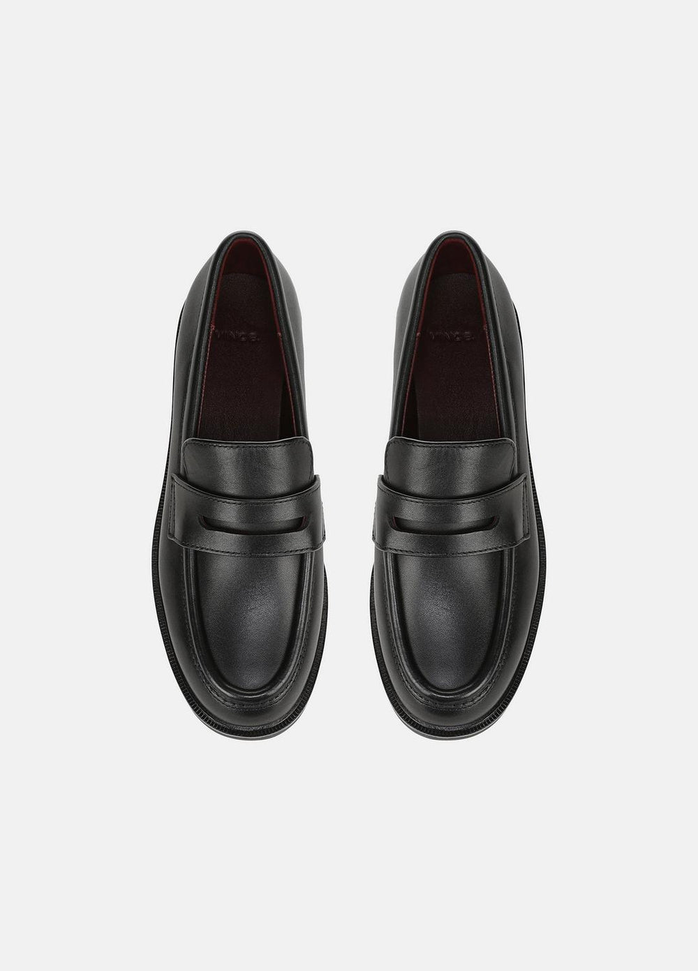 Siena Leather Lug-Sole Loafer in Loafers & Flats - BLACK