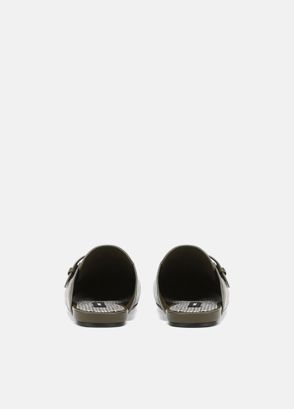 Minetta Leather Loafer Mule in Loafers & Flats - MILITARE