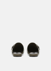 Minetta Leather Loafer Mule in Loafers & Flats - MILITARE