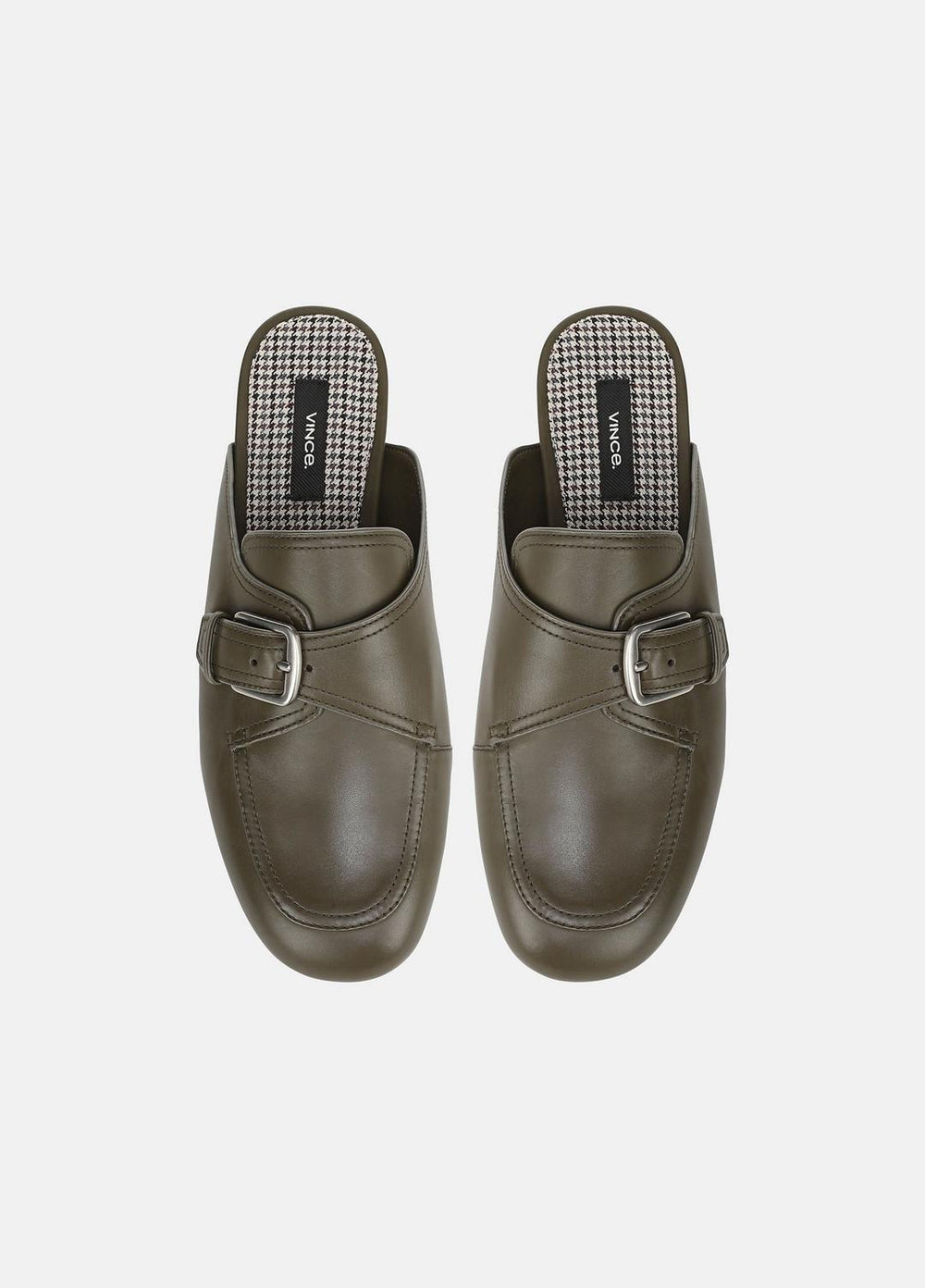 Minetta Leather Loafer Mule in Loafers & Flats - MILITARE
