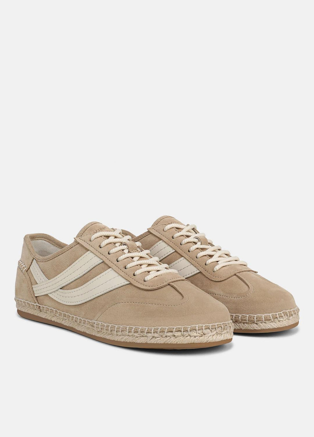 Oasis Suede & Leather Espadrille Sneaker in Sneakers - SAND TRAIL